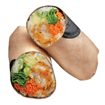 Sushi Burrito Karaage Chicken