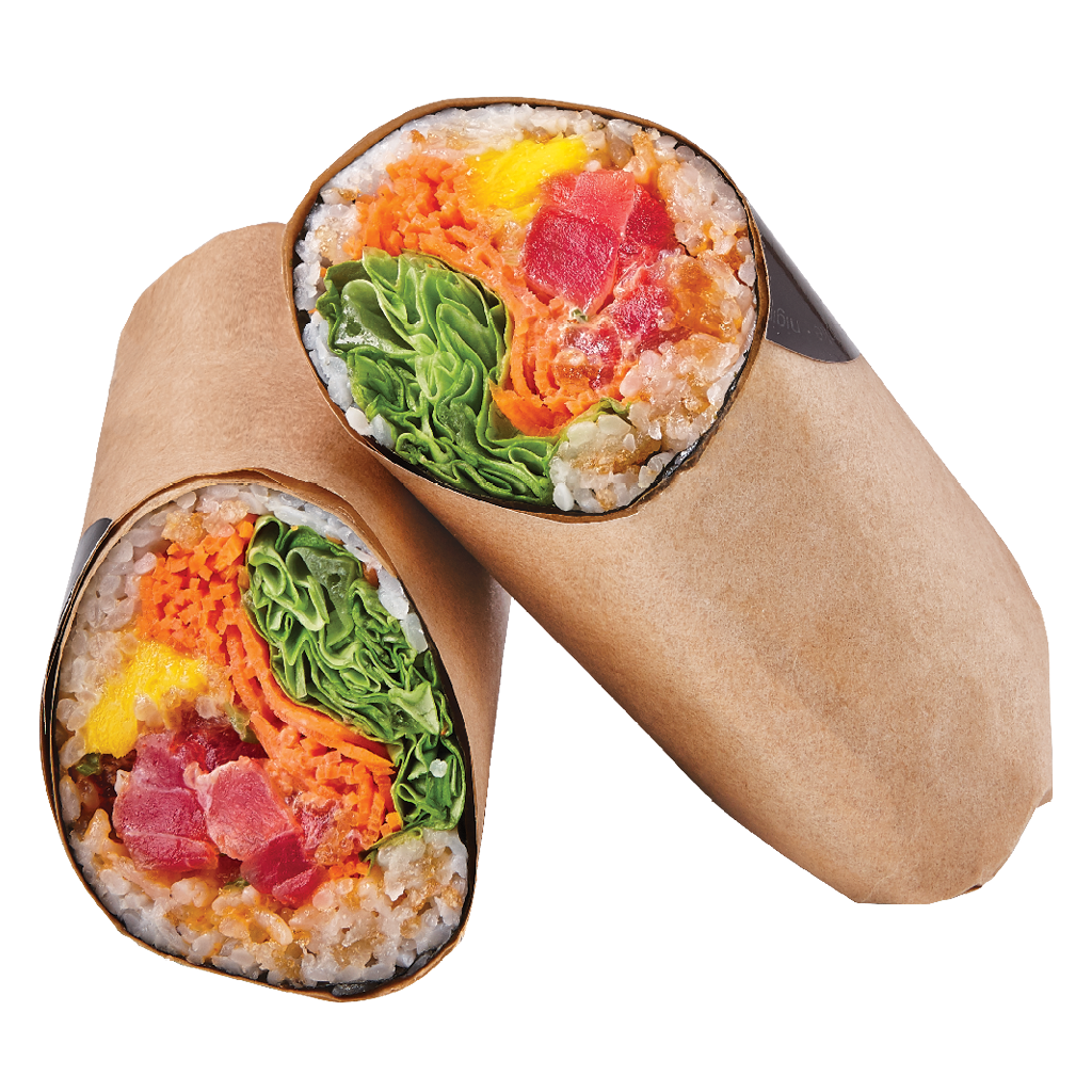 Sushi Burrito Spicy Tuna & Mango Sushi Shop