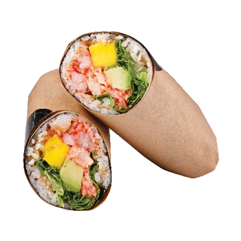 Sushi Burrito Crevette épicée & mangue