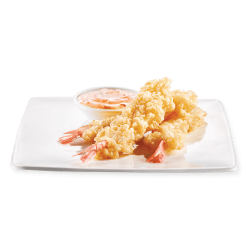 Entrées et Salades Crevettes tempura