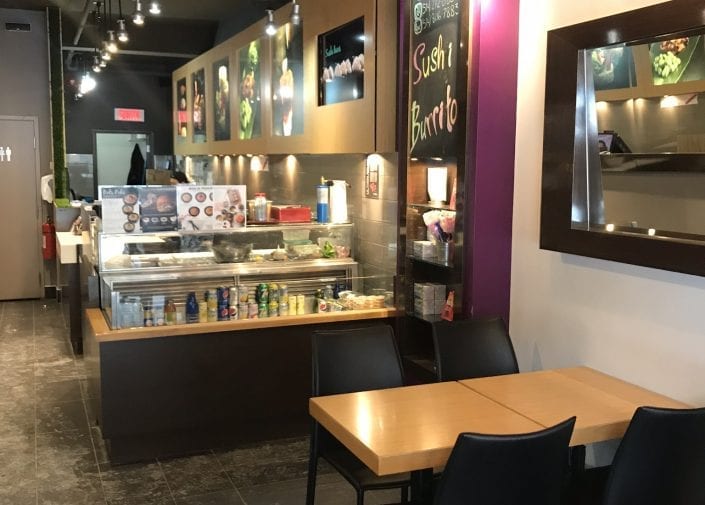 Dining room of Sushi Shop Bernard/Outremont