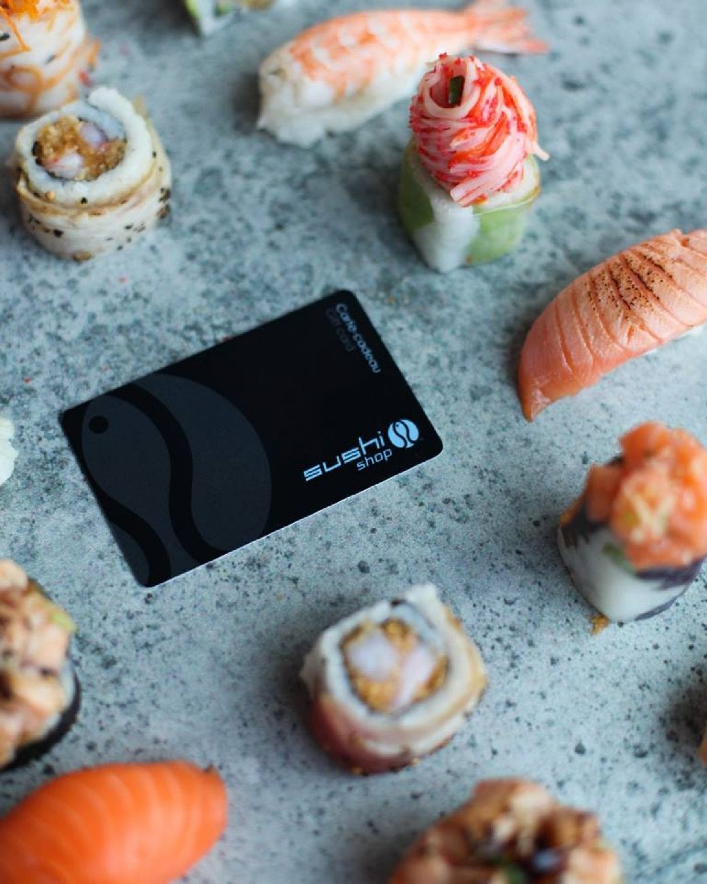 carte de sushi shop Loyalty Program | Sushi Shop