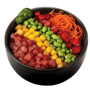 Poke Rainbow Tuna