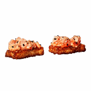 Crispy Salmon Tartare Bites
