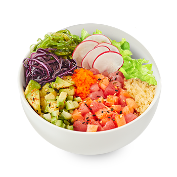 Poke Bowls Salmon & Tuna
