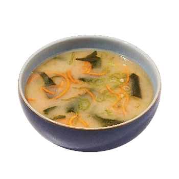 Soupe miso végé